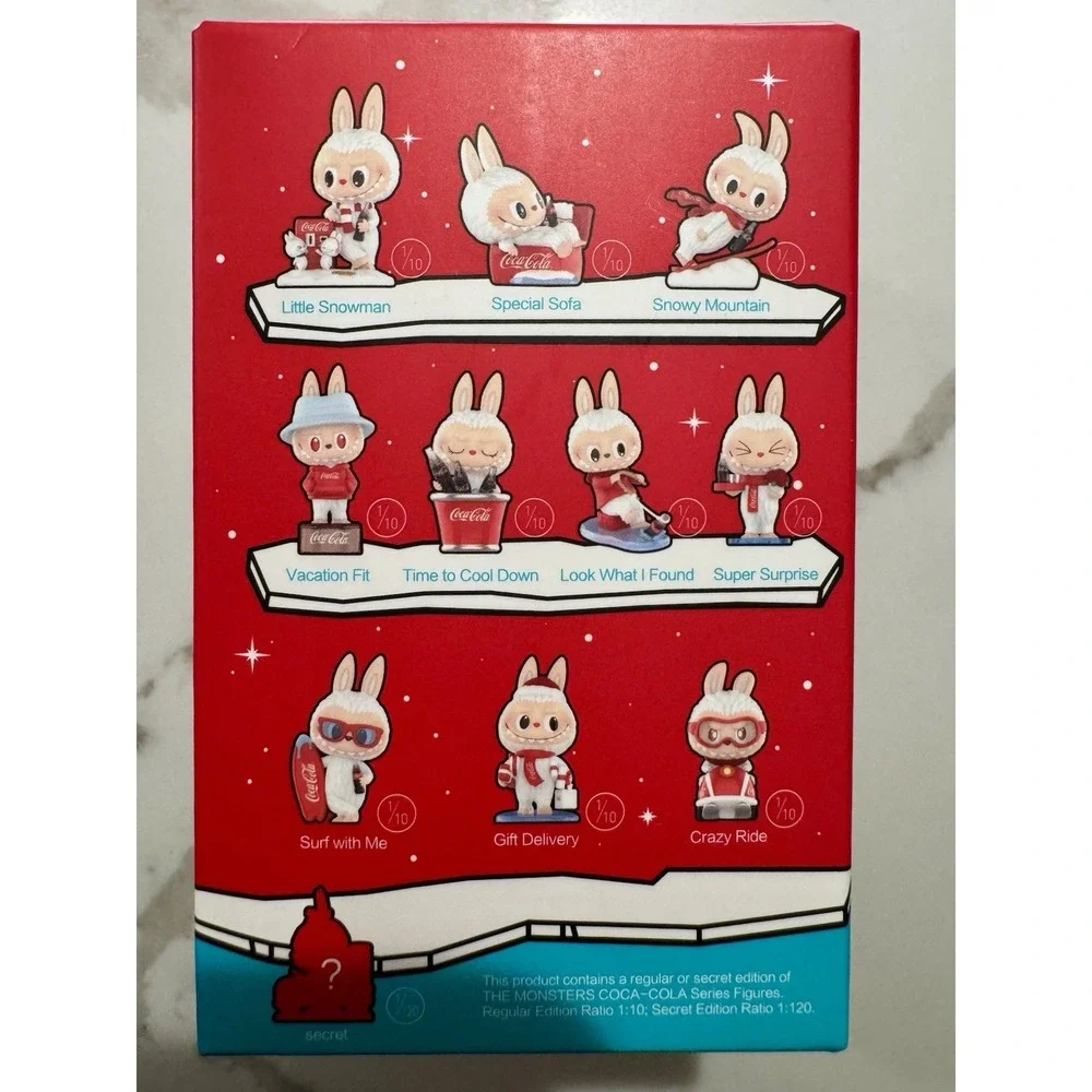 Popmart The Monsters Labubu Coca-Cola Series Figures 1 Blind Box New/Sealed